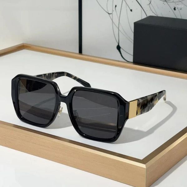 Солнцезащитные очки 2024 Высококачественная рама уксустной кислоты рама роскошной вечеринки мужчин и женщин -дизайнер бренд дизайнер