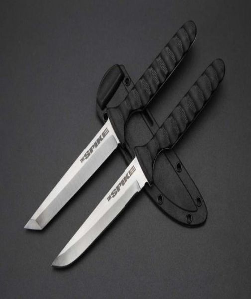 Kaltstahl 53nbs 20BTJ Samurai festes Blattmesser Secureex Halsscheide Taktische Campingjagd Überlebenstasche EDC Handwerkzeuge Col1137854