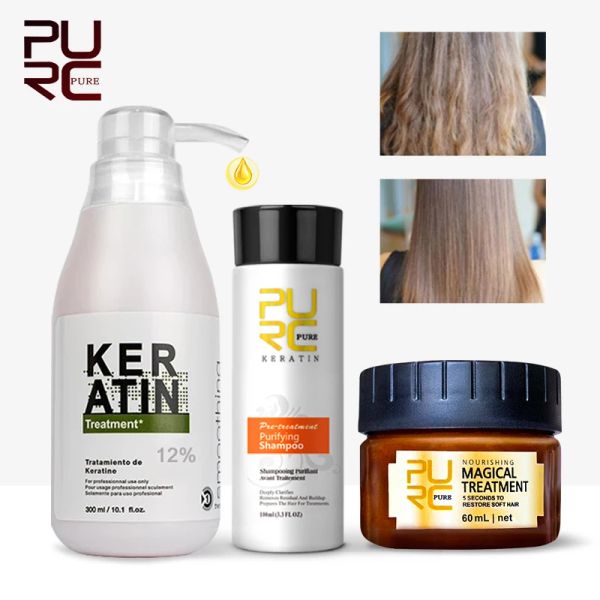 Wigs Purc Professional Keratin Hair Set Set Brazilian для выпрямления кремовые кремовые кремовые кремо