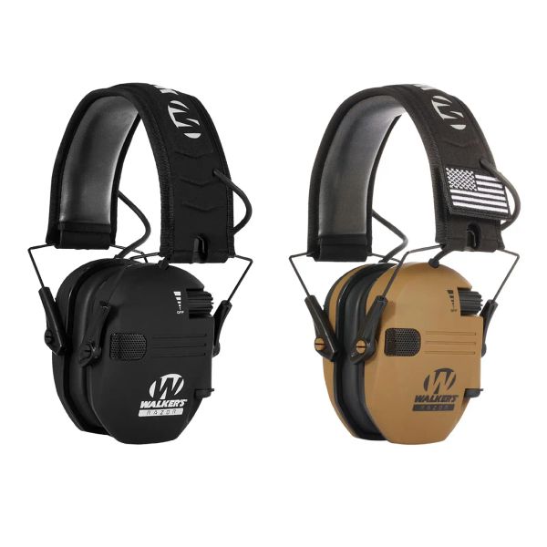 Protector Electronic Shooting Earn Antinoise Impact Ear Protector Outdoor Sport Amplificazione Sound Afferido Piegabile Protettore dell'udito pieghevole