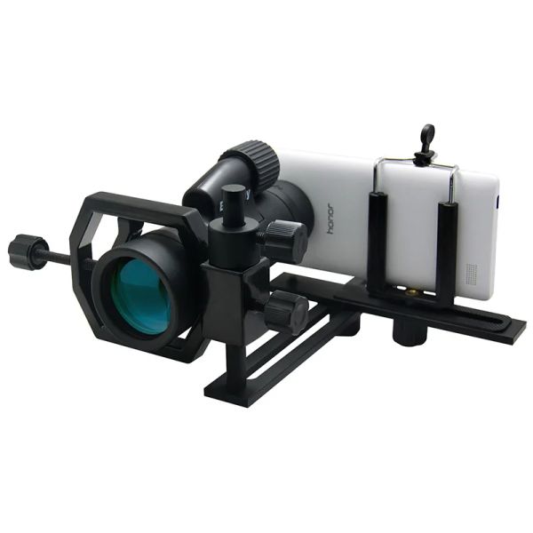 Kamerasjagd -Sehadapter, alle Metall, Multifunktional, Digitalkamera, Telefonhalter, Installation