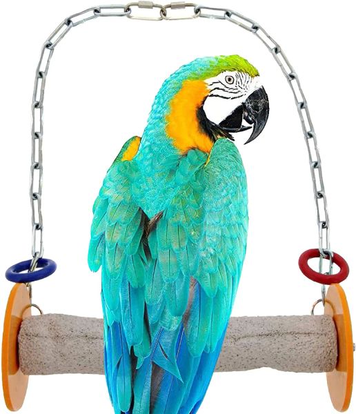 Stage Sweet Feet Beak Roll Swing Porch Toys tiene chiodi le forniture per animali domestici fatti a mano al sicuro Accessori per uccelli non tossici