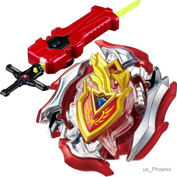 4D Beyblades B-X Toupie Burst Beyblade Spinning Top Cho-Z B104 Valkyrie vencedor.12.VI com o lançador de espadas Toys Toys Children Gift