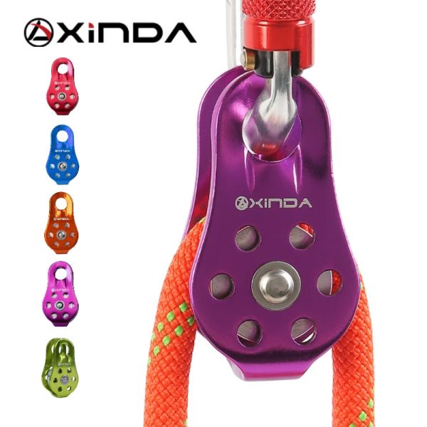 Accessori Xinda Rocce Cramping Pulley a 5 colori Plava laterale fissa Sollette Solvello Strumento di sopravvivenza all'aperto Strumento di traversa alta Altito