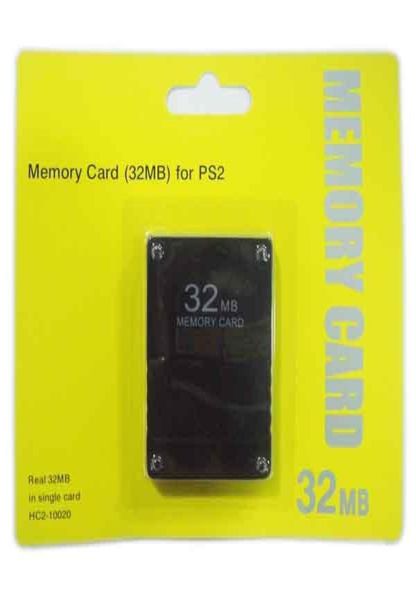 Com a caixa de varejo 8m16m32m64m128m para PS2 para PlayStation 2 para PS 2 Memory Card Play Station7512007