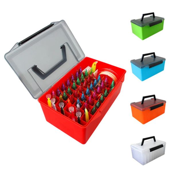 Accessoires Fishing Tackle Box Wobbler Köder Köder Special Storage Box Fishing Bait Accessoires Aufbewahrungswerkzeugkasten für Angelwaren