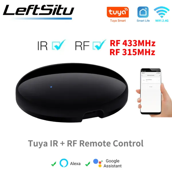 CONTROLLA TUYA IR RF Controllo telecomando WiFi Smart Home for Air Conditioner All TV LG TV Supporto Alexa, Google Home