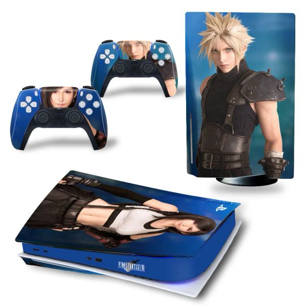 Adesivi Nuovo gioco PS5 Console Controller Adesivo per adesivo in vinile PS5 per Sony PlayStation 5 PS5 Disc Edition Skin Sticker #3799