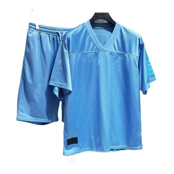 Fashion Trunks Ice Hockey Summer Jersey gegen Männer Strandhals T -Shirt T -Shorts kurze Sets T -Shirt Mesh 24SSs Tracksuit Sleeve UXMWP
