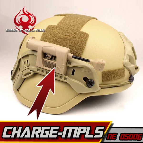 Lights Night Evolution headlamp Capacete militar Tactical Helmet Lanterna Ir laser Branco Verde Vermelho LED LUZES COMBO NE05006