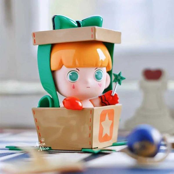 Box blind Blacktoys Guadi nella serie Wondertown Toys Blind Box Mystery Box Surprise Caixa Doll Figure Desktop Model Desktop Girls Gift Y240422