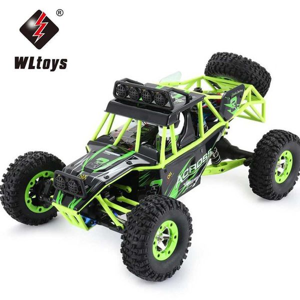 Electric/RC CAR WLTOYS 12428 1/12 RC CAR 2.4G 4WD Электрические матовые гоночные гонки RTR 50 км/ч высокоскоростной RC RC внедорожный автомобильный дистанционное управление Car Toys T240422