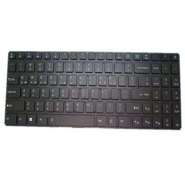 Novo teclado de laptop de retroilumação preta de chegada para hasee x5-kl7s1 x5-kl7s2 x5-sl7s1 x5-sl7s2 kr coreano 51-00-US 1706 DOK-V6385J