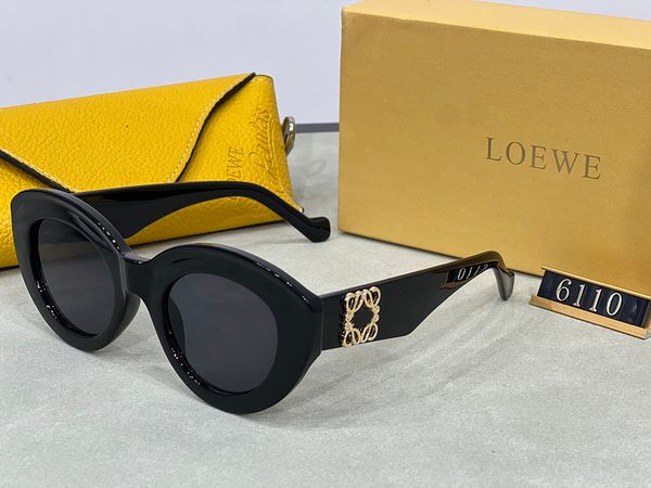 Loeweee lw40051 óculos de sol os óculos ovais femininos folhas avançadas de luxo site oficial italiano Site mesmo estilo óculos de sol