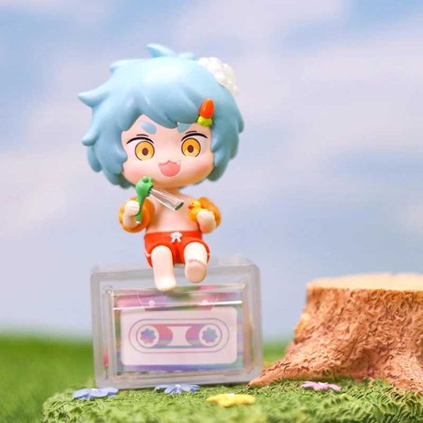 Blind Box Fenz Детские песни серия серии Blind Box Toys Mystery Box Kawaii фигура украшения Сюрприз девушки День рождения коллекция подарков Y240422