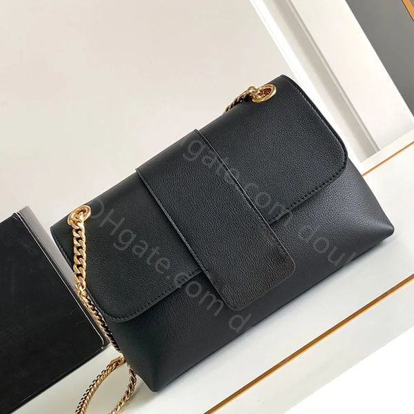 Lüks Tasarımcı Zinciri Deri Çanta Son Stil Omuz Çantası Moda Crossbody Tag Seyahat Çanta Zinciri Messenger Çanta Messenger Çanta Telefon Çantası Günlük Tote Çanta İş Çantası