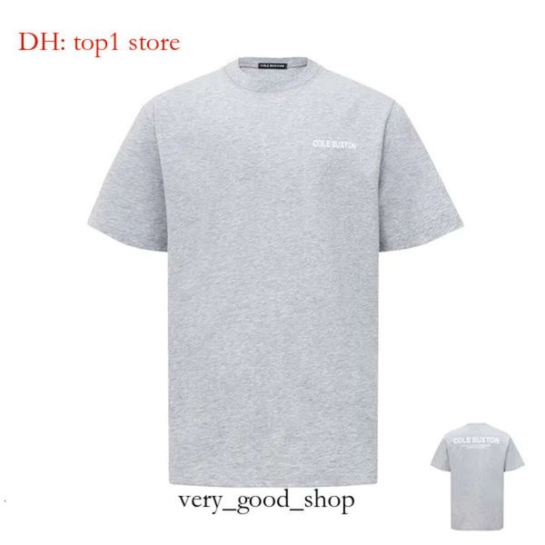 Herren-T-Shirts Cole Buxton Sommer Spring Locker grün grau weiß weiß schwarz T-Shirt Frauen hochwertige klassische Slogan-Druck-Top-T-Shirt mit Tag EU Größe S-XL 8656