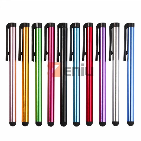 Stylus 50/100ocs Kapasitif Dokunmatik Ekran Samsung Xiaomi İPhone için iPad Air için Stylus Kalemi Evrensel Tablet PC Akıllı Telefon Kalemi