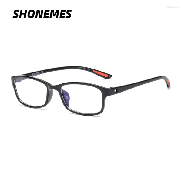 Sonnenbrille Shonemes Square Myopia Brille Tr90 Rahmen kurzsichtigte Augenwear klassische myopische Brillen Diopter -1.0 2 3 4 5 6 Für Männer Frauen