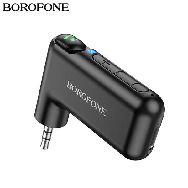 Адаптер Borofone Aux BT Car Bluetoother 5.0 Адаптер приемника 3,5 мм Джек Аудиоплеер музыкальный беспроводной rewerse reciever