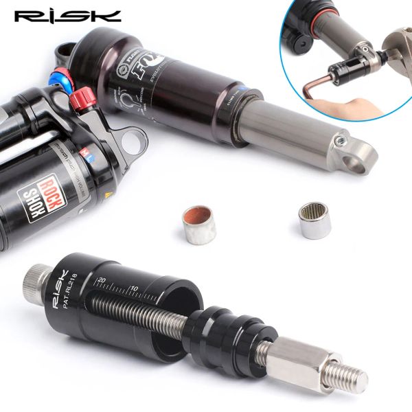 Strumenti Rischi per la bici di montagna Shock posteriori Strumenti di riparazione strumenti MTB Bike Shock Bughhing Bughhing Installa/Rimozione Kit degli strumenti per Fox Rockshox CCDB Du