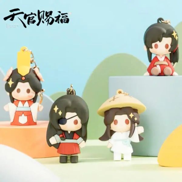 Borse anime figura tian guan ci fu tgcf xie lian hua Cheng bl bl blue tieyring keyring torychain automo