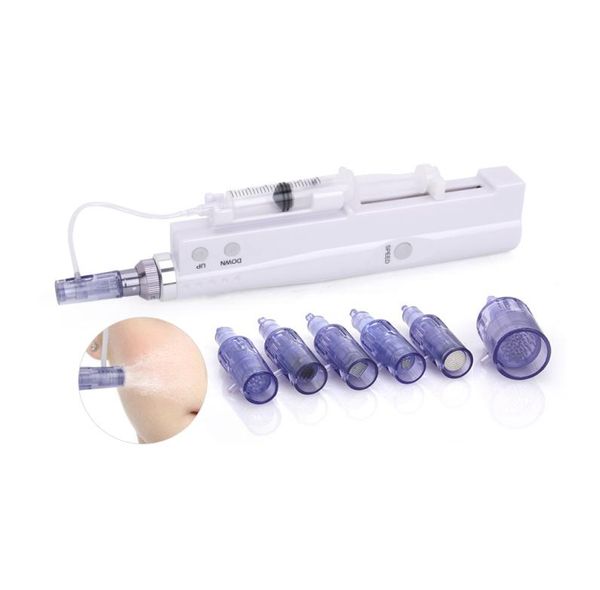 2 em 1 água elétrica mesoterapia injetor meso pistola nano micro agulha derma caneta para cuidados com a pele rejuvenescimento em casa 5855043