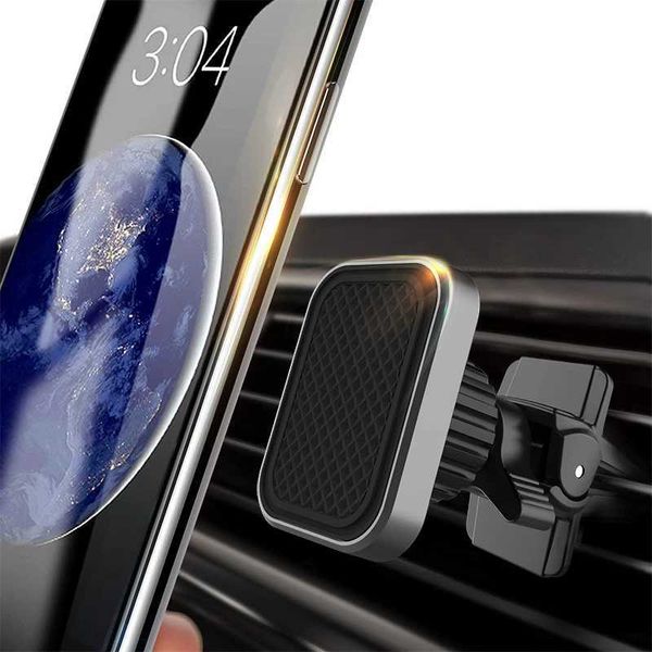 Mobiltelefone montiert Halter Universal Magnetic Mobiltelefonhalter Auto Magnet Air Entlüftungsmontage -Zubehör Smartphone Support für iPhone X in CAR Y240423