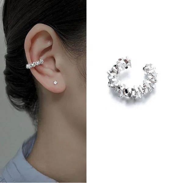 Orecchini Hot 1 PC Orecchini a clip a stella irregolare per donne Fashion Simple No Piercing Orer Gioielli Regalo