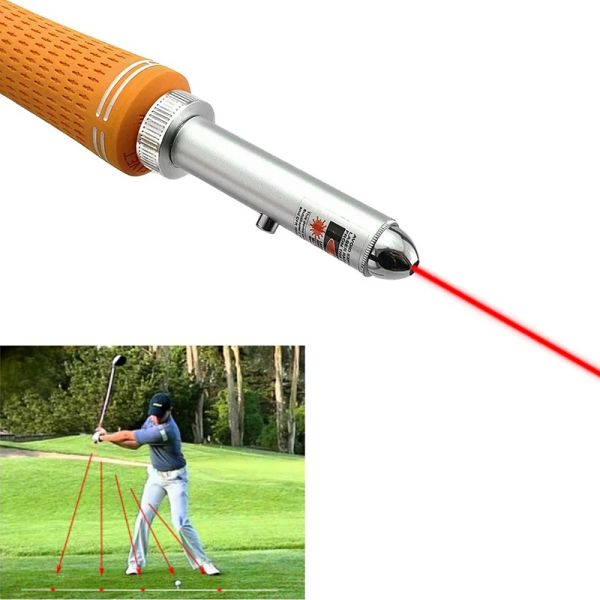 AIDS Golf Swing Corrector Laser Plano Trainer Golf Swingplane Training Auxuja Ponteiro de golfe Direção do ponto de spot