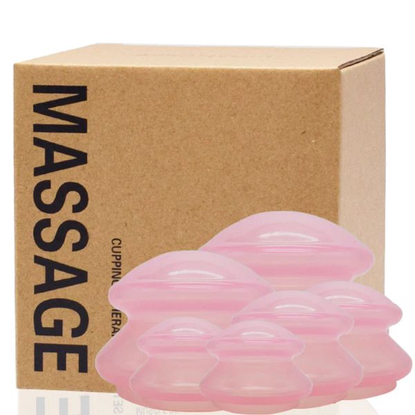 Massager Professional Massage Cups Silicone Ventosas Ventosas Massage Body Body Body Ventouse Anti Cellulite perdita di peso Coppa di coppa