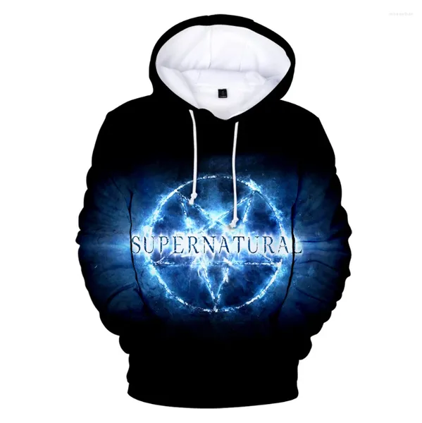 Colegados masculinos Hip Hop Confortável superenatural 3D Prinha moletons masculinos/mulheres Sorto de moletom adulto/infantil Pulloves casuais