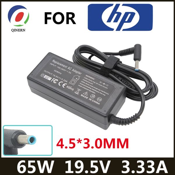 Ladegeräte 19,5 V 3.33A 65W 4,5*3,0 mm Laptop -Ladegerät für HP Neid 17J010us Pavilion 15J000 Chromebook 11 G4 G5 EE 14 G3 246 G4 248