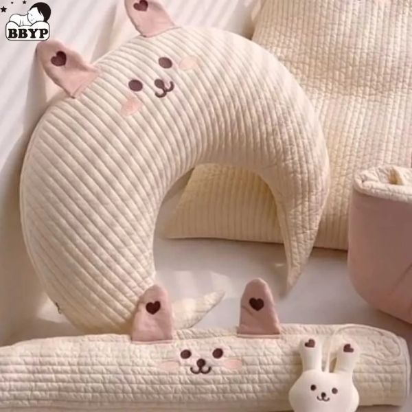 Cuscini morbidi cuscini per bambini cartone animato ricamato anima animale a forma di memory foam fodera lavabile per bambini sleep cuscinetto cuscino