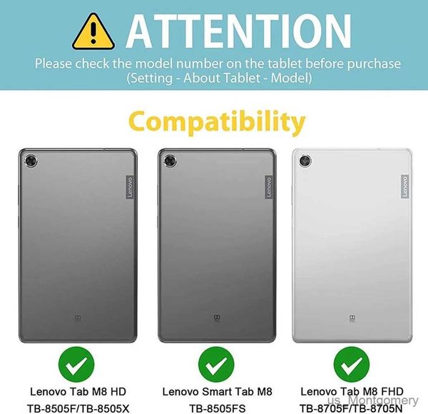 Tablet-PC-Koffer Taschen M8 TB-8705 TB-8505 Hülle 360 Rotationsstand Tablette Abdeckung für Tab M9 M8 FHD TB-8705F 3. General 4-Gen 8-Deckungsfälle