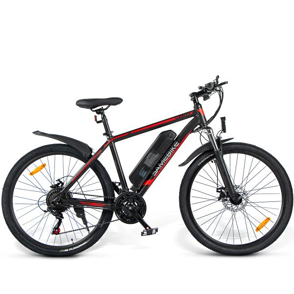 Bicicleta Samebike Sy26 Bike elétrico 35 km/h Velocidade máxima Ebike 350w 26 