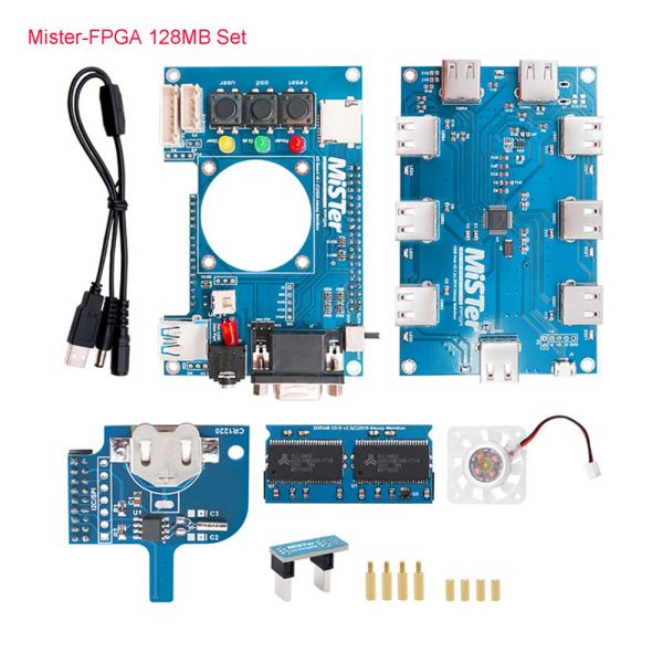 Mister FPGA IO için Hub'lar Kart Manuel Kaynak USB Hub Genişletici Tahtası Terazik DE10Nano Onarım Parçaları için Aksesuarlar