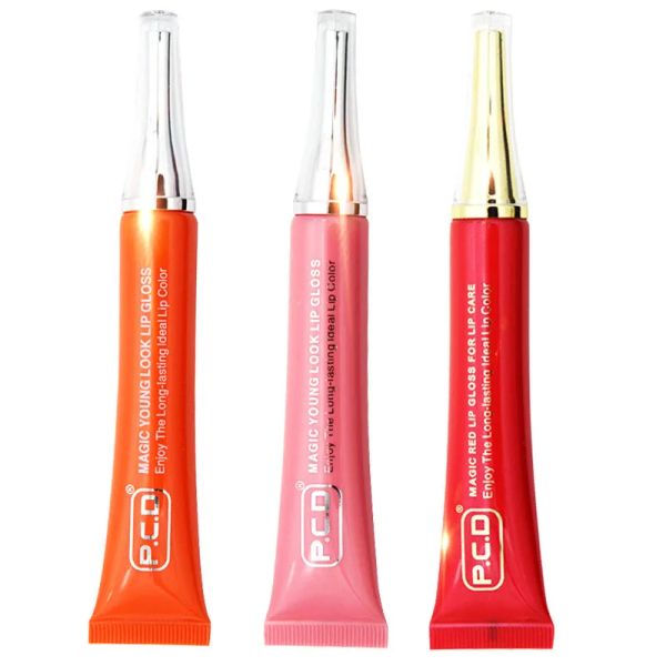 Guns 5pcs Microblading Pink Red Orange Orange PCD Essence Essence Gloss 15 мл для губ Эффективный цвет для постоянного макияжа губы Косметика