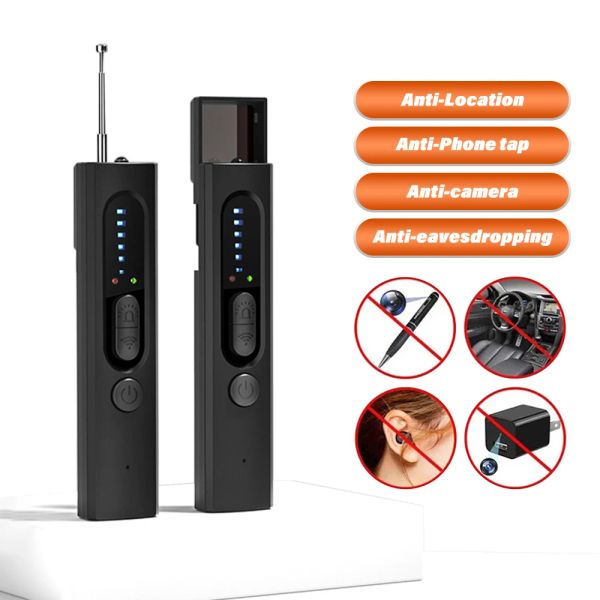 Telecamere X13 Rilevatore di telecamere a infrarossi Anti Spy Candid Protective Alarm Alarm Multifunzione Mini Tester WiFi Dispositivo di segnale GPS Rilevatore