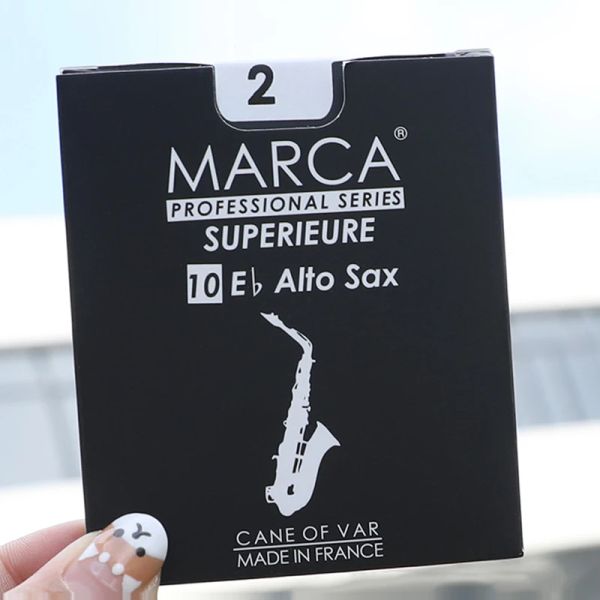 Saxophon Marca Jazz Klassische Sopran -Alt -Tenor -Saxophon BB Klarinette Reed Black Box
