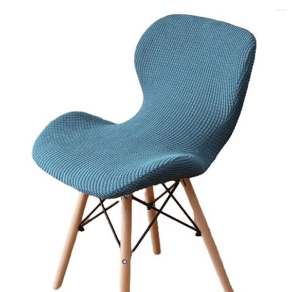 Sandalye Koruyucu Kapak Kelebek Sandalyelerin Ürün Boyamasını ve Çizilmesini Önleyin Basit Tasarım Mavisi