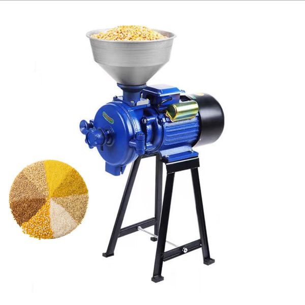 Multa elettrica Mulino bagnato e secco macinacata ad alta potenza di mais Rice Cacco di farina di farina di farina di farina macinata