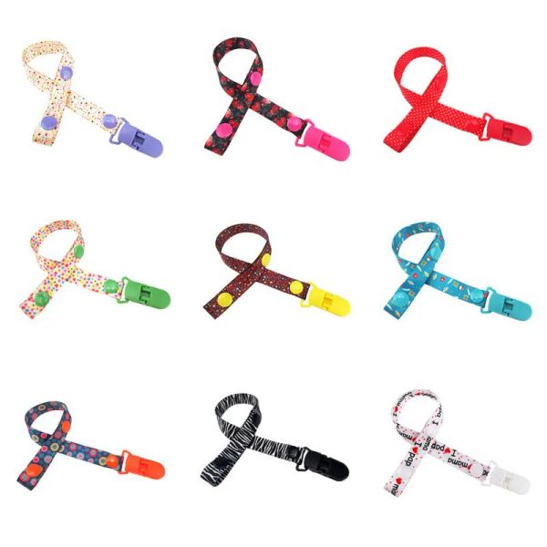 Baby Chainer Chain Clip Helder Creating Teether Dummy Soother mampo colarinho Strap Baby Gift Care LL LL