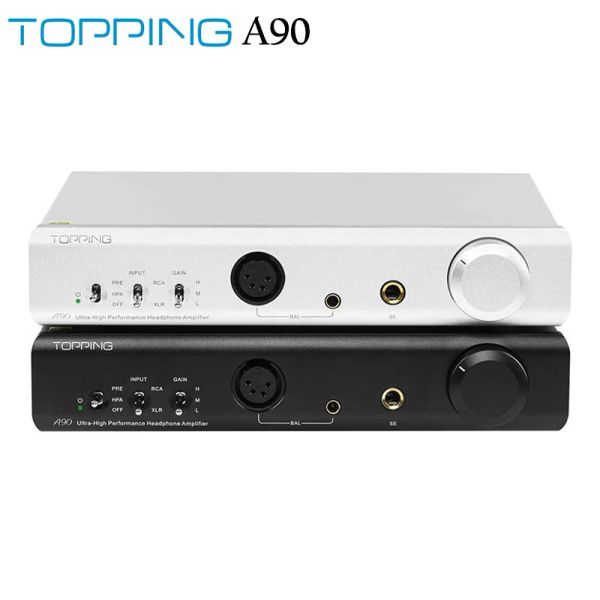 Amplificatore Topping A90 Hifi Amplificatore bilanciato completo 4,4 mm XLR Preamplificatore desktop