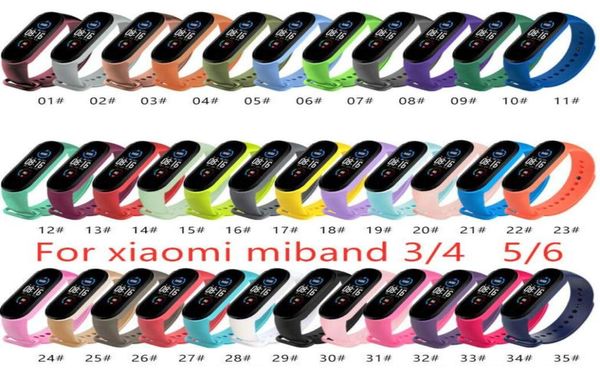 Nuovo cinturino per Xiaomi Mi Band 3 4 5 6 Accessori della banda intelligente per Xiaomi Miband 3 Smart Wristband Spot Spot Goods of Mi Band 3 Stra9147336