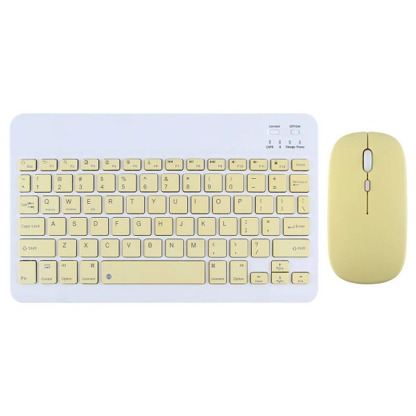 Ratos para iPad Air Pro 11 Bluetooth Wireless Teclado Mouse russo Francês Hebraico Espanhol coreano para Android iOS Windows Phone Tablet