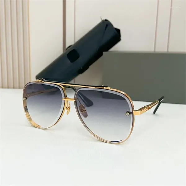 Sonnenbrille Mach acht Markendesigner Top -Qualität trendy Männer Frauen verschreibungspflichtige Brille UV400 Schutz Mode Brille Rahmen