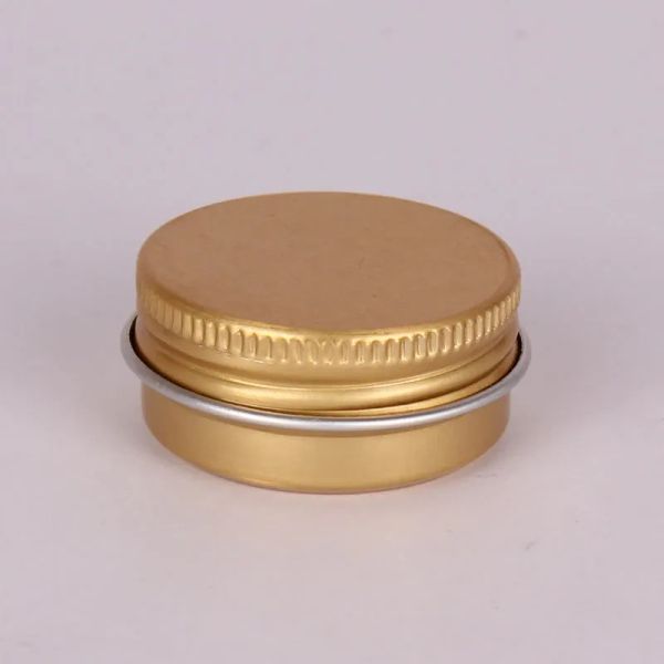 Barattoli piccoli 15 g di lattina di cera in metallo cera per utensili da tacca cosmetica da 15 g.