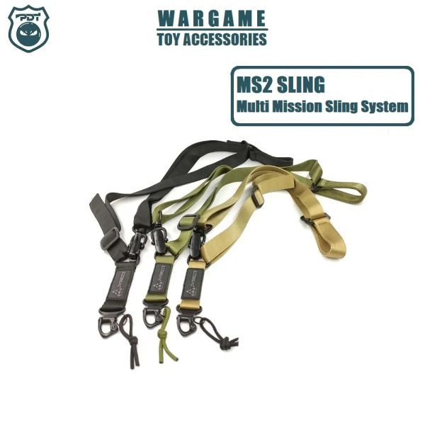 Accessori Accessori tattici ingranaggi MS2 Mission Sling Twopoint Sling per AEG AIRSOFT GBB Weapon Hunting Gun M4 AR AR15 AK