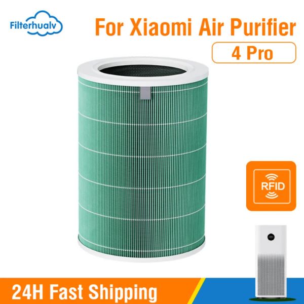 Filtro de purificadores para Xiaomi Mijia Purificador de ar 4 Filtro HEPA PRO FILTRO XIAO MI FILTRO DE AR 4 PM2.5 Formaldeído antibacteriano Antaldeído